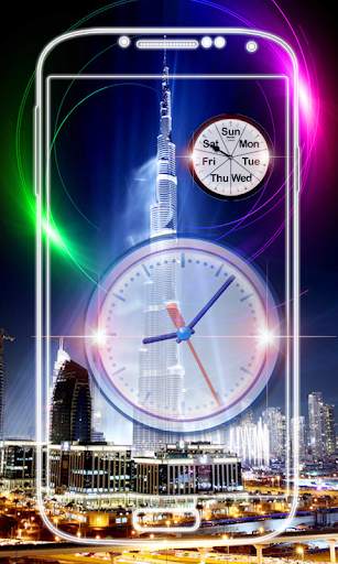 Dubai Clock Live Wallpaper screenshot 4