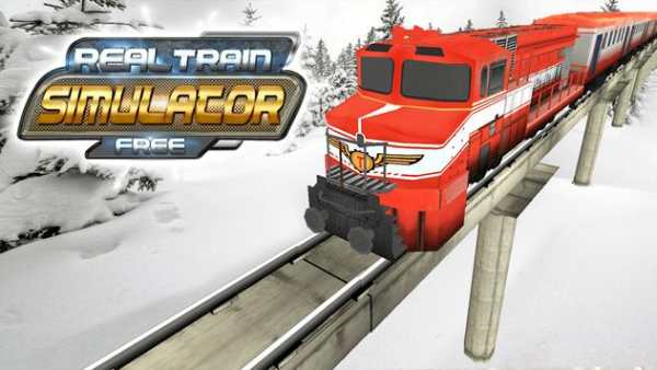 Real Train Games Driving Games screenshot 1