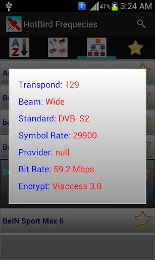 HotBird Channels Frequencies screenshot 7