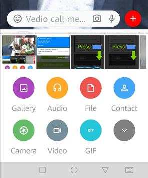 Vedio call and chatting screenshot 4