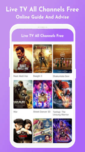 Live TV All Channels Free Online Guide And Advise screenshot 3