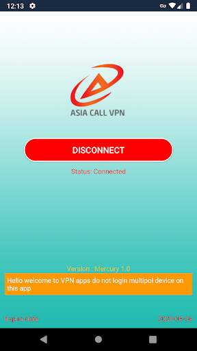 ASIA CALL VPN screenshot 4