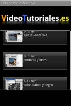 VideoTutoriales de Photoshop screenshot 1