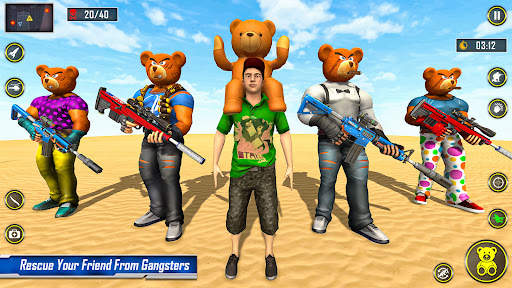 Teddy Bear Gun Shooting Game screenshot 5