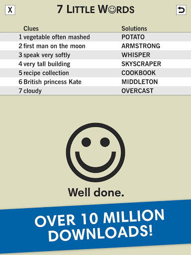 7 Little Words: A fun twist on crossword puzzles screenshot 8