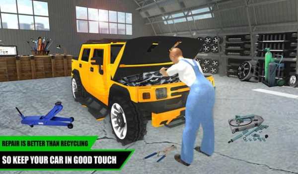 Hummer Car Mechanic 3D screenshot 11