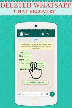 Delete Chat Recovery For WhatsApp 2018 screenshot 2