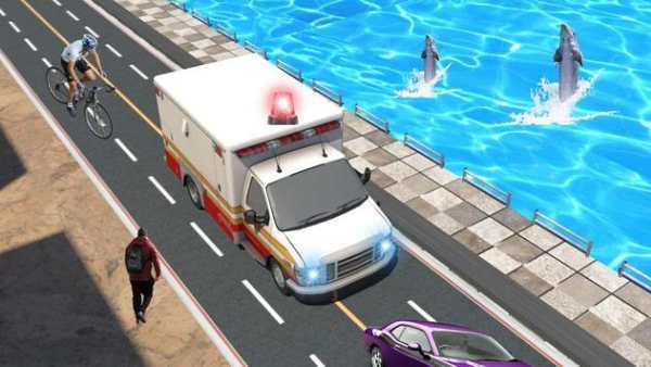 City Ambulance Driving Game screenshot 4
