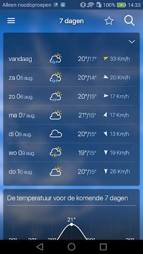 freemeteo screenshot 2
