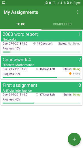 My Assignments скриншот 1