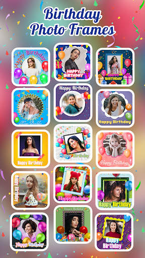 Birthday Photo Frame Maker App screenshot 2