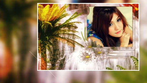 Beautiful Waterfall Photo Frames Greeting Cards screenshot 6