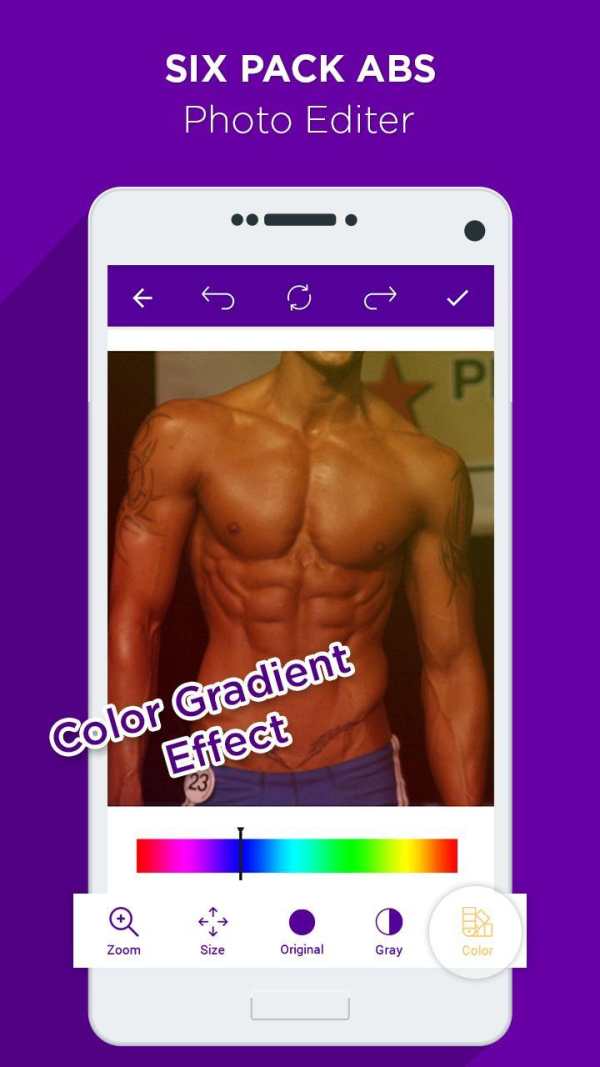 Six Pack Abs Photo Editor screenshot 5