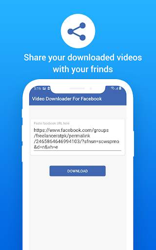 Video downloader HD for Facebook screenshot 6