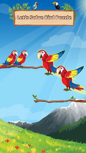 Bird Sort Color Puzzle Game screenshot 2