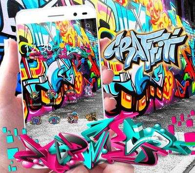 Street Graffiti Theme wall art screenshot 8