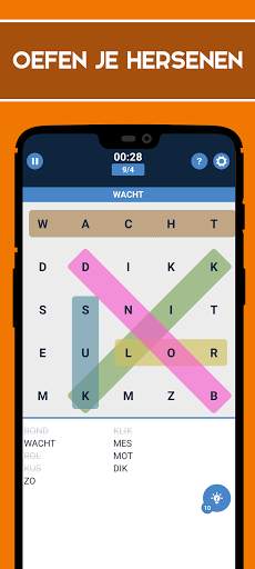 Woordzoekpuzzel - Gratis woordspelletjes screenshot 5