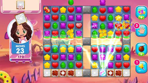Sweet Sugar Candy Match3 Crit screenshot 9