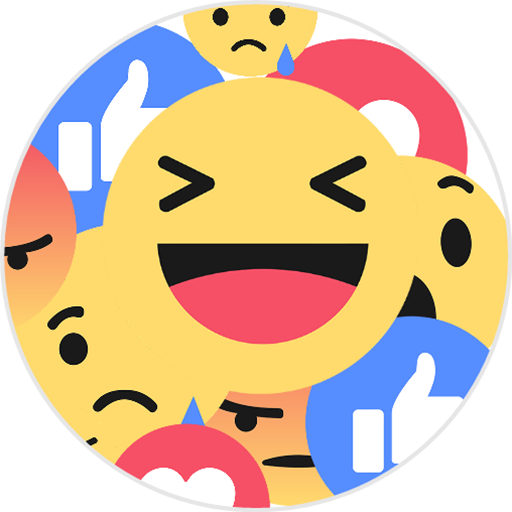 Reacciones for Facebook icon