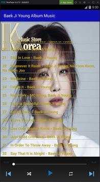 Baek Ji Young Album Music screenshot 4