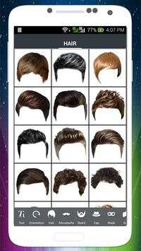 Man HairStyle Photo Editor screenshot 3