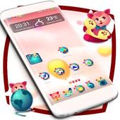 Sweet Kitty Launcher Theme icon