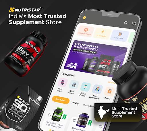 Nutristar: Genuine Supplements screenshot 1