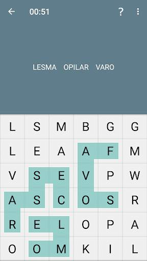 Caça-Palavras: Cobrinha screenshot 4