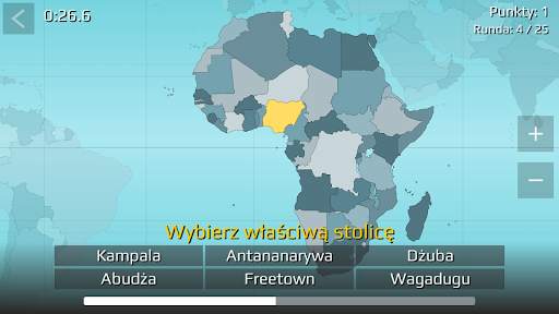 Mapa świata - Quiz screenshot 3