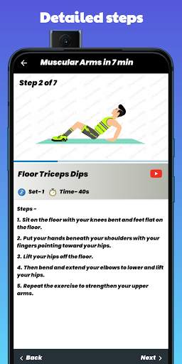 Home Workout - Lockdown Exercises screenshot 4