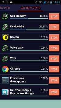 Simple batería Manager  Widget screenshot 5