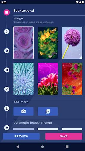 Live Wallpapers with sounds screenshot 1