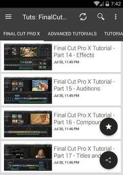 Final Cut Pro X Video Editing Software Tutorials 2 تصوير الشاشة
