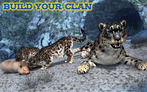 Forest Snow Leopard Sim screenshot 14