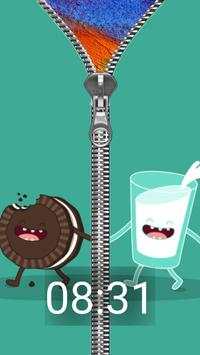 Funny Zipper Lock Screen screenshot 4