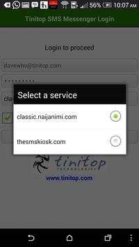 Tinitop SMS Messenger screenshot 2