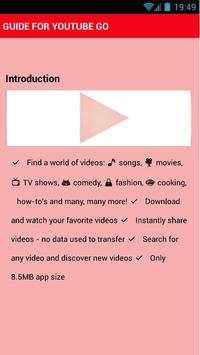 Guide for Youtube Go! screenshot 3