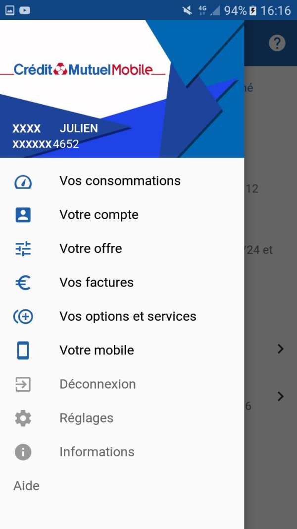 Crédit Mutuel Mobile screenshot 3