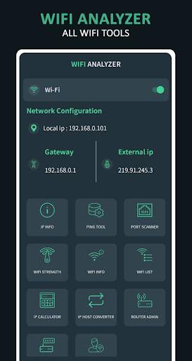 Wifi Analyzer -WiFi Tools - Wifi Password Show screenshot 2