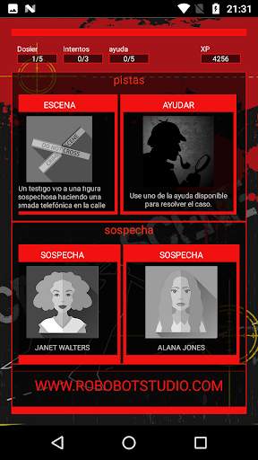 CrimeBot: Juego de detectives screenshot 4