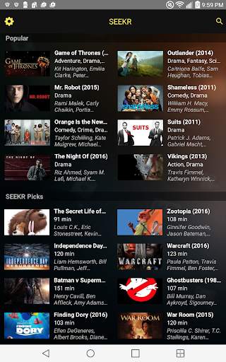 SeekrTV screenshot 9