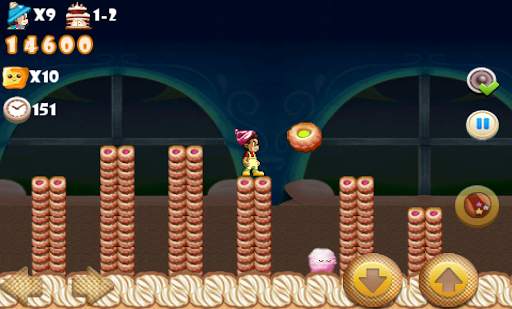 Super Marino Go - Free Run, Candy World Adventure screenshot 3