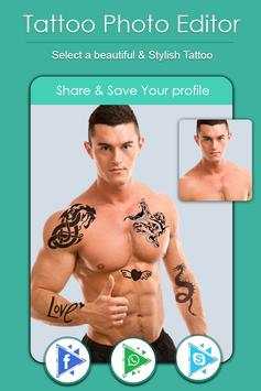 Tatoo Photo Editor 4 تصوير الشاشة