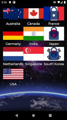 Sputnik VPN screenshot 2