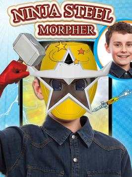 Power Super Ninja Steel Face Morpher screenshot 1