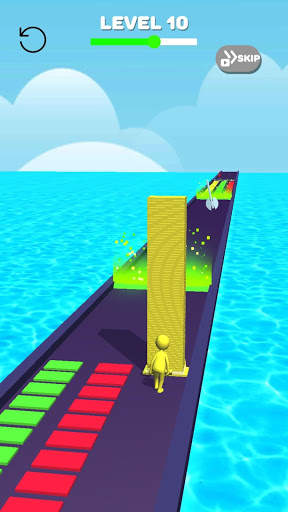 Tower Stack colors kick-Collect cubes tower run screenshot 3