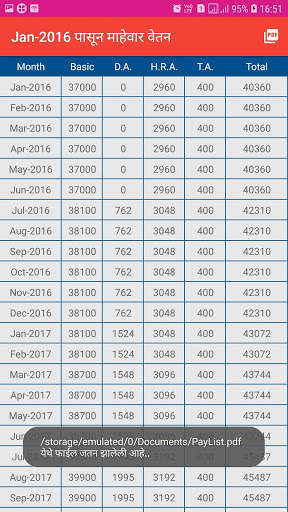 7th Pay Calculator Maharashtra скриншот 7