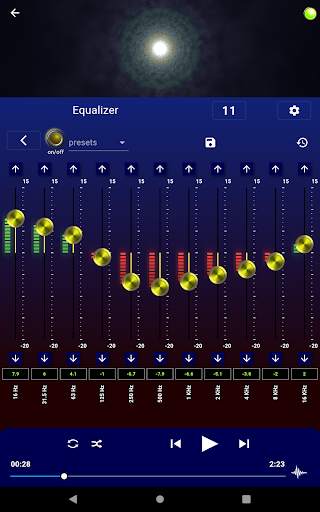 Audio Visualizer Music Player screenshot 13