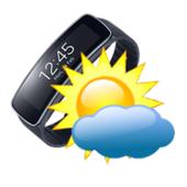Gear Fit Weather icon