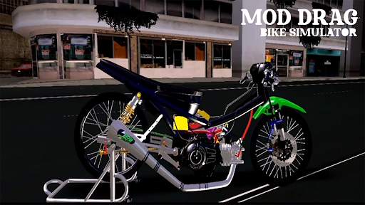 Mod Drag Bike Simulator screenshot 1